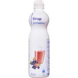 PET 1L Sirop De Grenadine PP BLANC