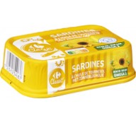 1/5 Sardines À L'Huile De Tournesol CRF