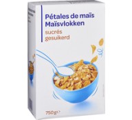 750G Céréales Pétales Maïs &amp; Sucre PP Blanc